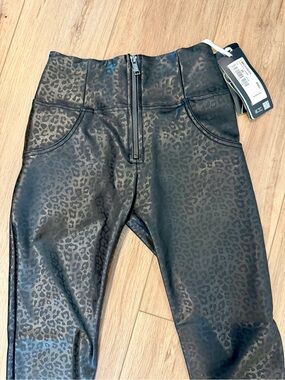Freddy NWT panther leather XS high rise